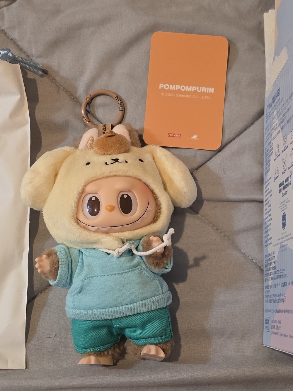 Pompompurin Labubu The Monsters X Hello Kitty